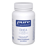 Thumbnail for Pure Encapsulations DHEA 25 mg - Supplement for Immune Support, Hormone Balance, Metabolism Support, and Energy Levels* - with Micronized DHEA - 180 Capsules
