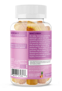 Thumbnail for SUKU Prenatal Multivitamin Gummies – Folate, Calcium, Vitamin D3, B12, K2 – Sugar-Free, Vegetarian, Gluten-Free Pregnancy Support – Pineapple Peach Flavor – 60 Count