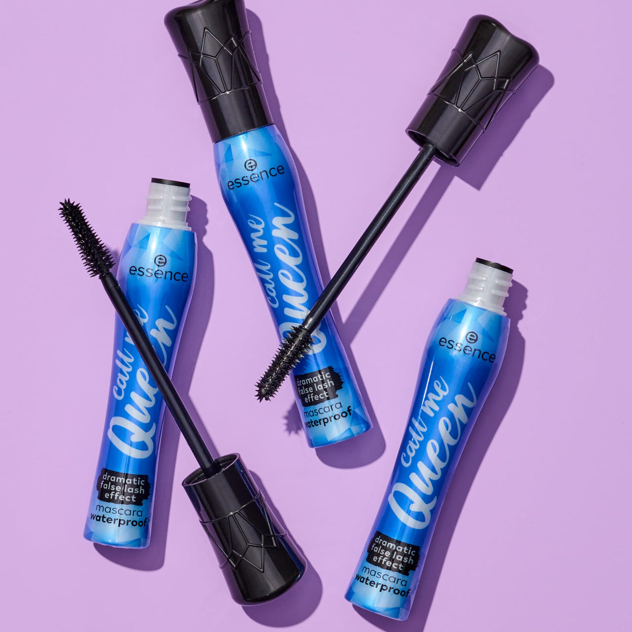 essence | Call Me Queen Dramatic False Lash Effect Waterproof Mascara (3 Pack) | Bold Volume & Length | Vegan & Cruelty Free