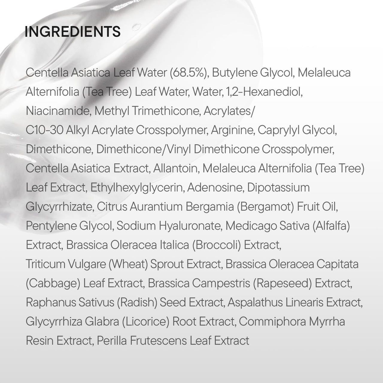 IUNIK Centella Calming Gel Cream Vegan Non-Sticky Moisturizing Blemish Care w/Centella Asiatica Tea Tree Soothes Acne Rosacea Oily & Sensitive Skin Korean Skincare