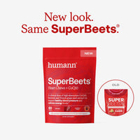 Thumbnail for Humann SuperBeets Heart Chews + CoQ10-100mg of CoQ10 Plus Beetroot & Grape Seed Extract, Blood Pressure, Cellular Energy & Heart Health Support, 60 Count