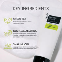 Thumbnail for coxir GREENTEA PH CLEAR FOAM CLEANSER 5.07 Fl Oz l Low pH Formula Facial Washes with Gentle Exfoliating l deep cleanses pores and remove dead skin cells on skin,Korean skincare