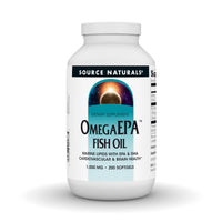 Thumbnail for Source Naturals OmegaEPA Fish Oil - Marine Lipids with EPA & DHA Supports Cardiovascular & Brain Health - 200 Softgels