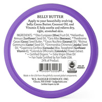 Thumbnail for Badger Belly Butter, Organic Stretch Mark Cream for Pregnant Belly, Rich Hypoallergenic Moisturizing Organic Cocoa Butter & Coconut Body Butter for Women, 2 oz Tin, 2-Pack