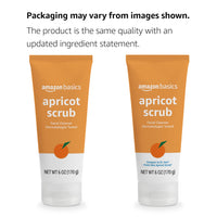 Thumbnail for Amazon Basics Exfoliating Apricot Face Scrub, Oil-Free Facial Cleanser with Natural Exfoliants, 6 fl oz (Previously Solimo)