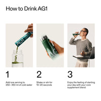 Thumbnail for AG1 Greens Powder On-the-Go Packs – Bulk Supply (84 Sticks Total) | Daily Multivitamin, Probiotic & CoQ10
