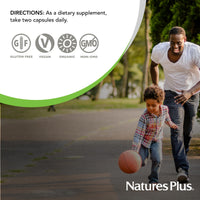 Thumbnail for NaturesPlus Source of Life Garden Vitamin D3 - 60 Capsules, Pack of 3 - Immune System Support - USDA Certified Organic, Non-GMO, Vegan, Gluten Free - 90 Total Servings