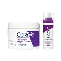 Thumbnail for CeraVe Skin Renewing Night Cream, 1.7 Ounce+ CeraVe Anti Aging Retinol Serum, 1 Oz