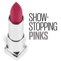 Thumbnail for Maybelline Color Sensational Lipstick, Lip Makeup, Matte Finish, Hydrating Lipstick, Nude, Pink, Red, Plum Lip Color, Lust for Blush, 1 Count