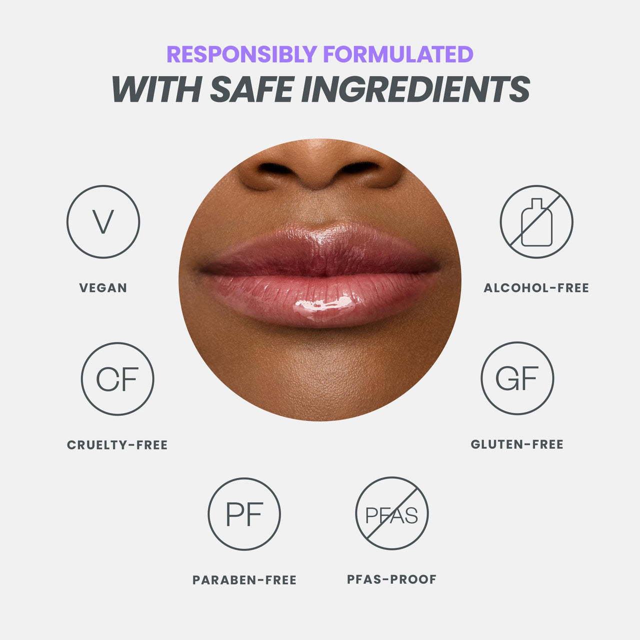 Wonderskin Lip Rehab Serum Oil - Tinted Lip Oil, Hydrating, Moisturizing, and Non-Sticky Deep Red Tint Serum for Dry Lips (Honey)