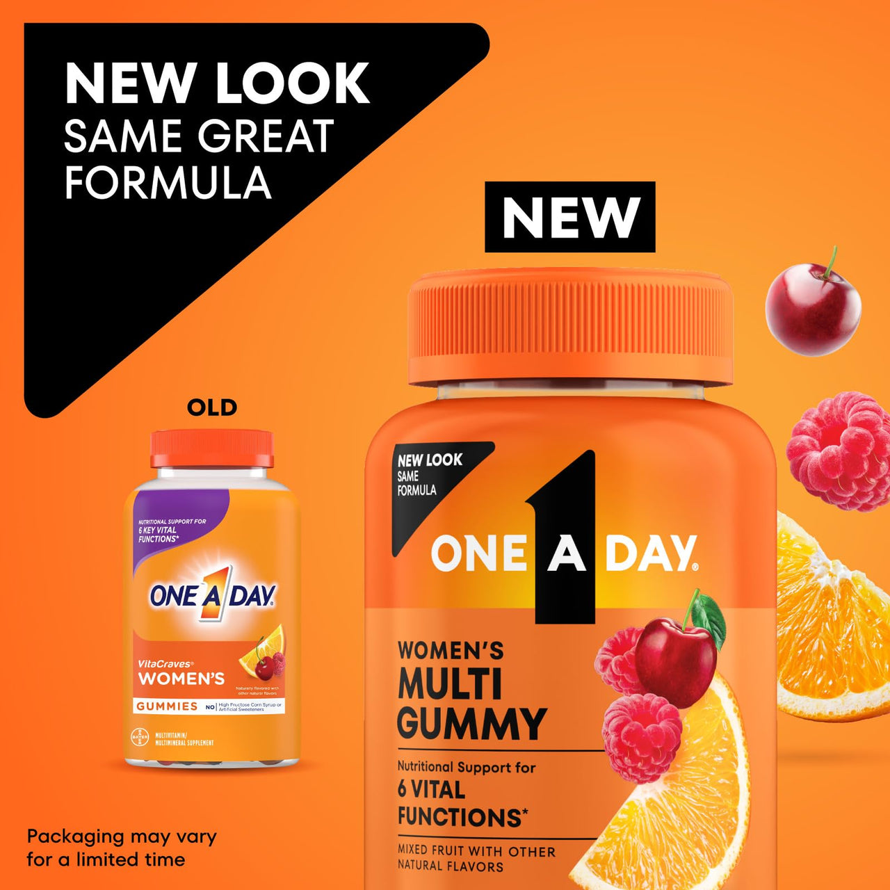 One A Day Womens Multivitamin Gummy - Gummy Vitamins for Women with Biotin, Zinc, Folic Acid, Iodine Vitamin Gummies, Chewable Multivitamin, 170 Count (Packaging May Vary)
