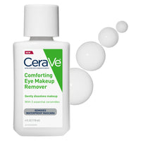 Thumbnail for CeraVe Eye Makeup Remover with Hyaluronic Acid and Ceramides, Waterproof, Non-Comedogenic, Fragrance Free, Non-Greasy & Ophthalmologist Tested, 4 Ounces
