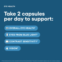 Thumbnail for Physician's Choice Eye Health - Lutein, Zeaxanthin & Bilberry Extract - Supports Eye Strain, Dry Eyes, and Vision Health - 2 Award-Winning Clinically Proven Eye Vitamin Ingredients - Carotenoid Blend