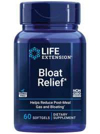 Thumbnail for Life Extension Bloat Relief, Artichoke, Ginger, Fennel and Turmeric for Digestive Health, Supports Bloating Relief and Promotes Digestive Comfort, Gluten Free, Non-GMO, 60 softgels