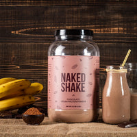 Thumbnail for NAKED Shake - Chocolate Protein Powder - Plant Based Protein Shake with Mct Oil, NSF Certified, Gluten-Free, Soy-Free, No Gmos Or Artificial Sweeteners - 30 Servings