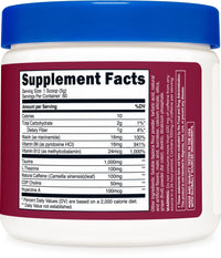 Thumbnail for Nutricost Energy Drink Powder (Grape) (60 Servings) - Pre Workout Supplement with Natural Flavors - Non-GMO, Gluten-Free
