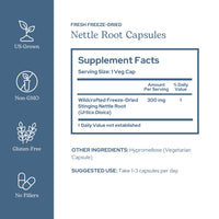 Thumbnail for Eclectic Herb - Nettle Root Capsules | Prostate, Urinary Tract, and Male Health Support | Vegan, Non-GMO, Gluten Free, Freeze-Dried (90 CT | 250 mg)