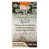 Thumbnail for Bio Nutrition Caraway Seed 1 000 mg - 1000 mg - 60 Vegetarian Capsules