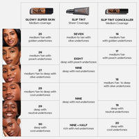 Thumbnail for Saie Slip Tint Tinted Moisturizer with SPF 35 - Light Coverage, Glowy Skin Tint & Mineral Sunscreen for Face with Hydrating Hyaluronic Acid - Summer Makeup Essential - Shade Eight (1.35 oz)