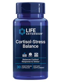 Thumbnail for Life Extension Cortisol-Stress Balance, Relora® Magnolia bark, Green Tea, Lychee Extract, Manage Stress, Maintain Healthy cortisol Levels, Gluten Free, Non-GMO, Vegetarian, 1-Daily, 30 Capsules
