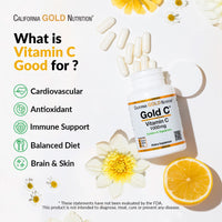 Thumbnail for California Gold Nutrition Buffered Vitamin C Powder, Non-Acidic, Gold C, USP Grade Sodium Ascorbate, Suitable for Vegans and Vegetarians, 8.40 oz (238 g), 2 Pack