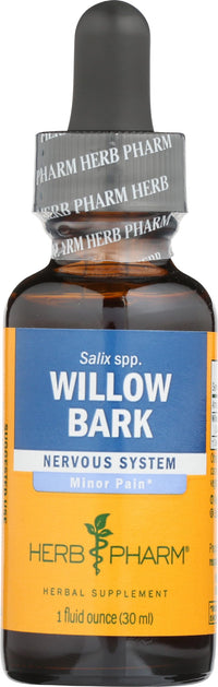 Thumbnail for Herb Pharm Willow Bark Liquid Extract for Minor Pain - 1 Ounce (DWILL01)