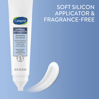 Thumbnail for CETAPHIL Deep Hydration Refreshing Eye Serum, 0.5 fl oz, 48Hr Hydrating Under Eye Cream to Reduce the Appearance of Dark Circles, With Hyaluronic Acid, Vitamin E & B5 (Packaging May Vary)