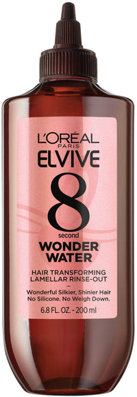 Thumbnail for L’Oreal Paris Elvive 8 Second Wonder Water Lamellar, Rinse out Moisturizing Hair Treatment for Silky, Shiny Looking Hair, 6.8 FL; Oz