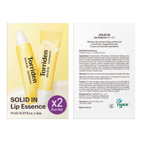 Thumbnail for Torriden SOLID In Ceramide Lip Essence 0.37 fl.oz * 2 (Pack of 2) | Moisturizing Lip Essence for Glowy, Plumped, and Radiant Lip | Korean Lip Balm