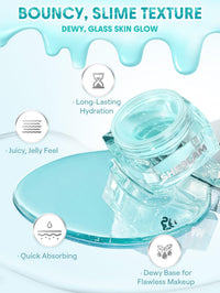 Thumbnail for SHEGLAM HydroSlime Primer Hydrating Oil Control Moisturizing Primer Gel Smooth Fine Lines Oil And Silicone for Face