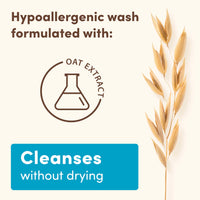 Thumbnail for Aveeno Baby Daily Moisture Body Wash & Shampoo with Oat Extract, Hypoallergenic, Tear-Free, No Added Parabens, pH-Balanced Formula For Sensitive Hair & Skin, Baby Essentials, 33 fl oz