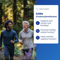Thumbnail for Pure Encapsulations SAMe S-Adenosylmethionine 180's - Supports Joint Health & Glutathione Production* - Gluten Free & Non-GMO - 60 Capsules