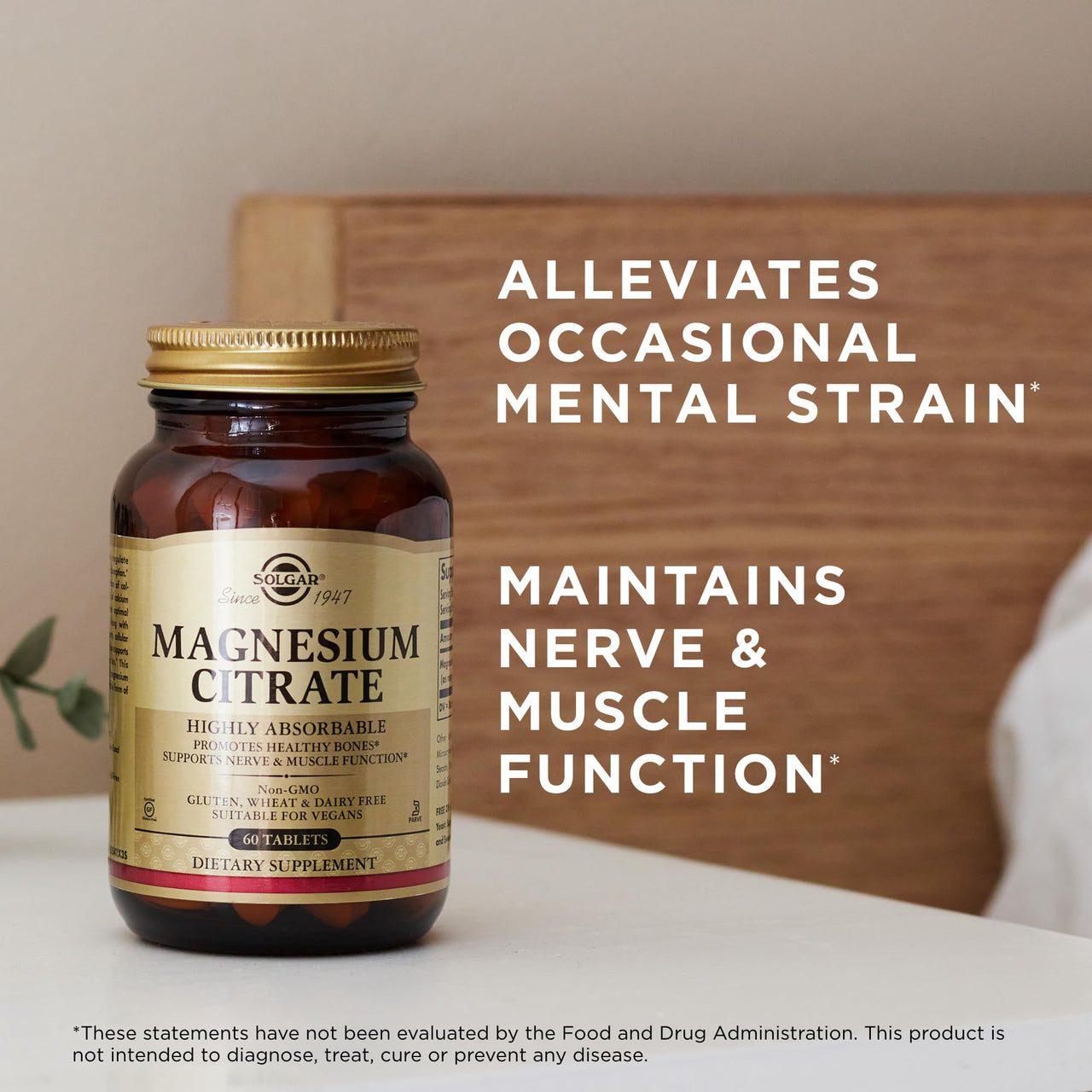 Magnesium Citrate - 60 Tablets