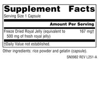Thumbnail for Source Naturals Royal Jelly - 500mg - 30 Capsules