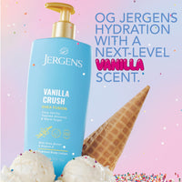 Thumbnail for Jergens Shea Fusion Vanilla Crush Body Lotion, Moisturizer with Shea Butter & Vitamin E, 14 Fl Oz