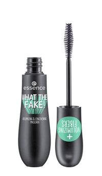 Thumbnail for essence | What the Fake! Volumizing & Lengthening Fiber Mascara | Paraben Free | Cruelty Free (Pack of 1)