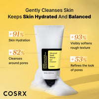 Thumbnail for COSRX Advanced Snail Mucin Gel Cleanser, 5.07 Fl Oz / 150 mL, Rich Daily Deep Cleansing Gel Cleanser for Dull, Dry & Sensitive Skin, Korean Skin Care, Korean Face Wash