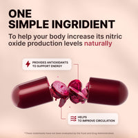 Thumbnail for Nature's Pure Blend Organic Beet Root Powder Capsules – Beet Root Capsules & Beets Supplements for Circulation – L Arginine – Nitric Oxide Supplements – 1500MG