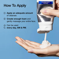 Thumbnail for ANUA Hydrating Gentle Foaming Cleanser, Hyaluronic Acid, Glycerin, Zinc, Panthenol, Korean Face Wash for Dry Skin, for Double Cleansing, Korean Skincare (150ml/5.07fl oz.)