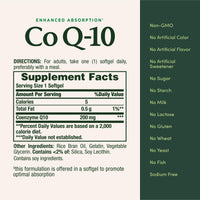 Thumbnail for Nature’s Bounty CoQ10 200 mg Softgels, Heart Health & Cellular Energy Support, Twin Pack, 160 Rapid Release Softgels