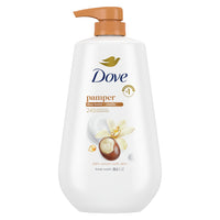 Thumbnail for Dove Body Wash with Pump Pamper Shea Butter & Vanilla for 24hr Lotion-Soft Skin Moisturizing Skin Cleanser with No Sulfates No Parabens 30.6 oz