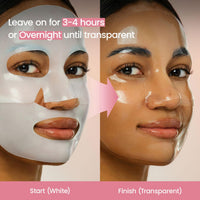 Thumbnail for BIODANCE Bio-Collagen Real Deep Mask, Hydrating Overnight Hydrogel Face Mask, Pore Minimizing, Plumping, Elasticity Improvement, Korean Skin Care | 1.19oz(34g) x 16ea