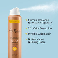 Thumbnail for SheaMoisture All Over Body Deodorant Spray for Women Raw Shea Butter & Hyaluronic Acid Aluminum Free 4oz