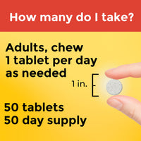 Thumbnail for Nature Made Chewable L Theanine 200mg, L-Theanine Supplement for Stress Relief, 50 Chewable Tablets, 50 Day Supply