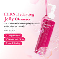 Thumbnail for medicube PDRN Jelly to Foam Cleanser | Low pH Hydrating Daily Face Wash for All Skin Types | With PDRN, Collagen & LHA | Gentle Pore Care & Radiant, Balanced-Looking Skin | Korean Skincare | 200ml
