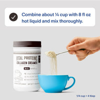 Thumbnail for Vital Proteins Collagen Coffee Creamer, Coconut Milk based & Low Sugar Powder with Collagen Peptides Supplement - Supporting Healthy Hair, Skin, Nails with Energy-Boosting MCTs - Mocha 11.2oz
