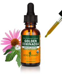 Thumbnail for Herb Pharm Certified Organic Golden Echinacea Liquid Extract for Immune System Support - 1 Ounce (DGOLDEN01)