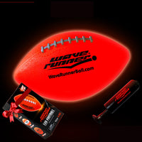 Thumbnail for Wave Runner LED Light-Up Football - Glow in The Dark Football Games- Size 10.35 in. with Pump and Batteries Included | Perfect Football Game Gifts for Teen Boys Ages 7-15 Football Fans & Players