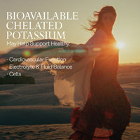 Thumbnail for Solaray Potassium Asporotate Chelated Supplement, Electrolyte Balance & Heart Health Support, 100 Servings, 100 Capsules