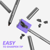 Thumbnail for Wonderskin Eyeliner Pencil, 1440 Longwear Brown Eyeliner Pencil - Waterproof, Sharpenable & Smudge Proof (Kalamata)
